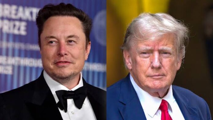 Elon Musk and Donald Trump