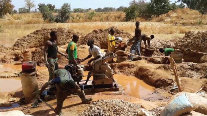 Illegal miners