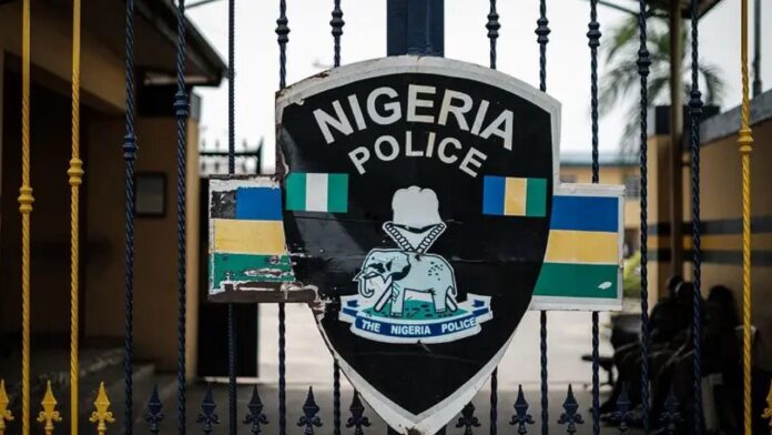 Nigerian Police used to illustrate the story