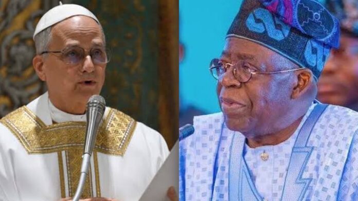 Tinubu, Pope Leo