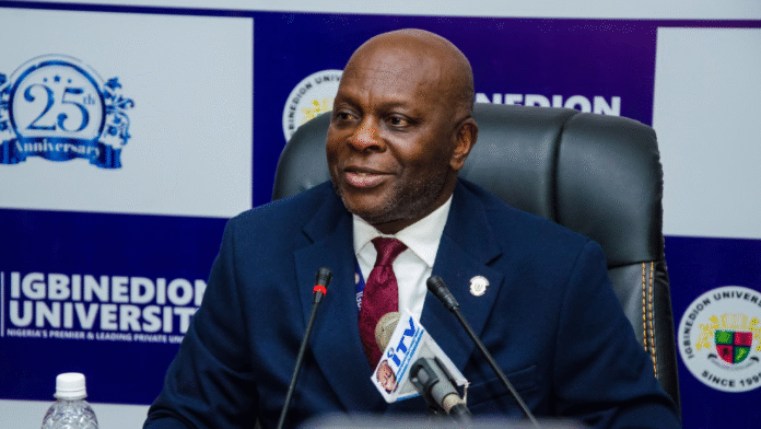 Lawrence Ezemonye, Chairman of the Committee of Vice-Chancellors of Nigerian Universities