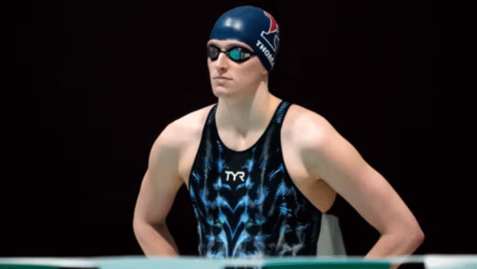 Lia Thomas in his swimming gear