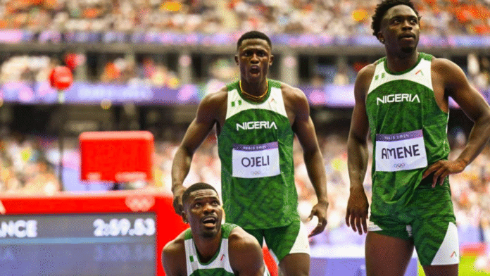Nigerian team at the World Athletics Championships
