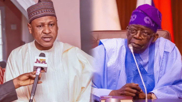 Alhaji Mohammed Idris and Tinubu