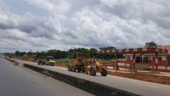 Shagamu-Benin carriageway