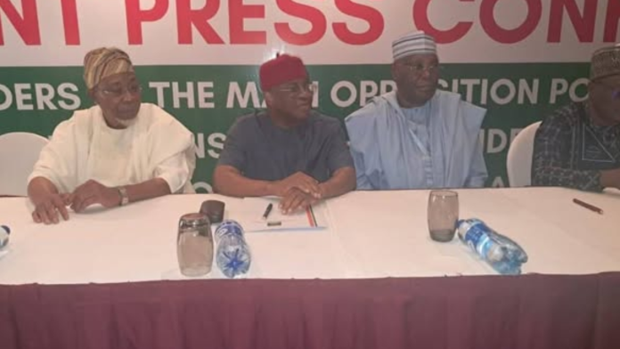 Atiku, Obi, Aregbesola, others meet in Abuja over Electoral Act
