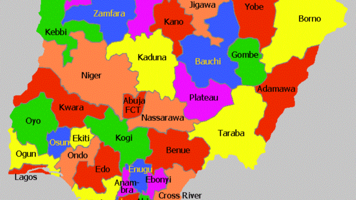 Nigeria's map