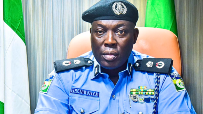 The Commissioner of Police, Fatai Tijani