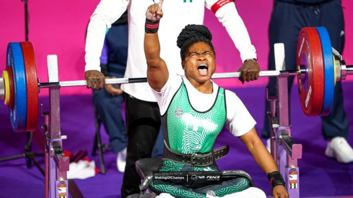 Para powerlifters
