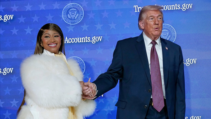 Trump and Minaj